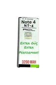 TEKNOCEPNET Samsung Note 4 Batarya Güçlendirilmiş Extra Performans thumbnail 1