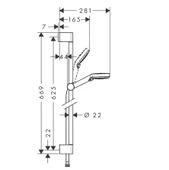 Hansgrohe Rebris+Crometta Banyo Seti thumbnail 4