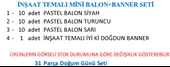 İNŞAAT TEMALI MİNİ BALON+BANNER SETİ thumbnail 3