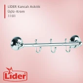 LİDER 3 TOPLU KANCALI BORNOZLUK (1101) thumbnail 4