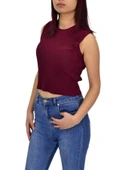 Kadın Askılı Fitilli Crop BGL-ST04298 thumbnail 6