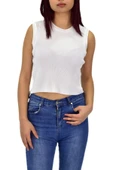 Kadın Askılı Fitilli Crop BGL-ST04298 thumbnail 4