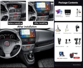 DARWİLL OPEL COMBO (2011-2018) MULTİMEDYA NAVİGASYON USB KAMERA CARPLAYER 4 RAM thumbnail 2