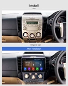 AVGO FORD RANGER 2006-2010 MULTİMEDYA NAVİGASYON USB KAMERA CARPLAYER 6 RAM thumbnail 2