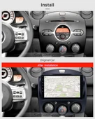 DARWİLL MAZDA 2 2010+ MULTİMEDYA NAVİGASYON USB KAMERA CARPLAYER 6 RAM thumbnail 2