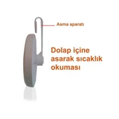 TFA Buzdolabı Termometresi Plastik Askılı thumbnail 3