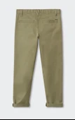 Mango Pamuklu chino pantolon thumbnail 4
