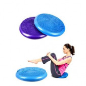 Denge Diski Balance Trainer Denge Topu Pilates Balans Disk Mavi thumbnail 4