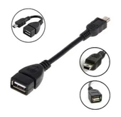 Mini Usb - Otg Kablo - 15Cm thumbnail 1