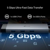 TP-LINK UH9120C 4K USB Type-C 9in1 Dock thumbnail 9