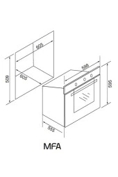 Alveus Sofya 2'Li Beyaz Ankastre Set (Gls640-Mfa 614) thumbnail 4