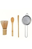 Bambu Matcha Whisk Karıştırıcı 4 'lü Set thumbnail 2