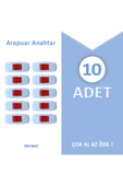 AÇ KAPA ANAHTAR  ARAPUAR 10 Adet thumbnail 1