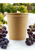 Organik Karton Bardak 8 Oz 10 Adet thumbnail 1