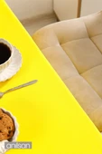 Arya Pamuk Polyester Masa Örtüsü 90x135- Sarı thumbnail 5