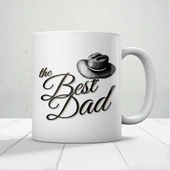 The Best Dad Baskılı Babalar Günü Kupa Bardak thumbnail 1