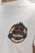 Bad Bear Flint Beyaz Erkek Baskılı Tişört thumbnail 2