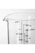 QUİCK Ölçü Kabı 0.5 litre Ölçek Cam thumbnail 3