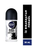 Nivea Black & White Invisible Roll-On For Men Original 50 ml thumbnail 1