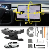 TESLA MODEL 3 - MODEL Y UYUMLU EKRAN DÖNDÜRME APARATI thumbnail 1