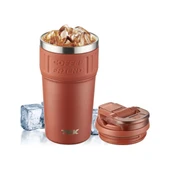 Tkk Çelik Termos Mug 630ML Kırmızı thumbnail 3