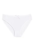 6 Adet Yıldız Bayan Bambu Bikini Külot Beyaz 3910 thumbnail 1