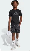 adidas Train Essentials Kamuflaj Çocuk Baskılı Şort JI6103 thumbnail 3