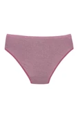 6 Adet Yıldız Bayan Bambu Bikini Külot Gül Kurusu 3909 thumbnail 2