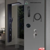 Sam Fırat Black Style Duş Paneli MS-03FBS.(satış) thumbnail 2