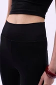 İspanyol Paça Yüksek Bel Tayt thumbnail 4