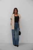 Püskül Paça Detay Jean thumbnail 1