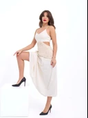 6229 ELBİSE-BEJ thumbnail 4