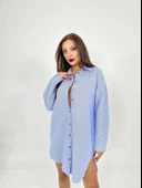 4474 GÖMLEK-MAVİ BEYAZ ÇİZGİLİ thumbnail 5