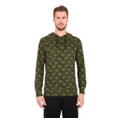 BlackSpade Termal Sweatshirt Yeşil Kapşonlu thumbnail 1