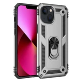 iPhone 13 / iPhone 14 Kılıf Sofya Panzer Ring Tam Koruma Kapak thumbnail 6