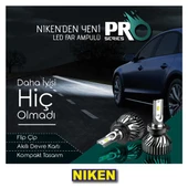 Niken Led Far Ampülü 12V thumbnail 3