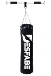 Desfabe 70cm x 25cm Boks Torbası ve 62-100cm Barfiks Demiri thumbnail 1