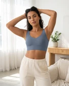 ANTRASİT MI Emay 4005 Soft Kalın Askı Büstiyer thumbnail 2