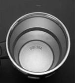 Shotay Travel Çelik Termos Mug 900Ml Krem thumbnail 6