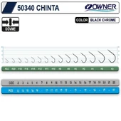 Owner 50340 Chinta Gun Black Chrome Olta İğnesi No:9 thumbnail 2