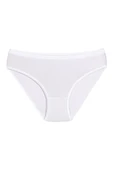 6 Adet Yıldız Bayan Bambu Bikini Külot Beyaz 3955 thumbnail 1