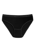 6 Adet Yıldız Bayan Bambu Bikini Külot Siyah 3956 thumbnail 1