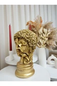 Dekoratif Çiçekli Hermess Heykel Biblo thumbnail 12