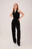Premium Model Oturtmalı Siyah Pantolon thumbnail 4