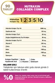 Nutraxin Collagen Beauty Complex Hidrolize 90 Tablet thumbnail 3