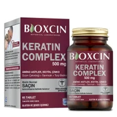 Bioxcin Keratin Complex 500 Mg 60 Tablet thumbnail 1