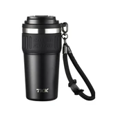 Tkk Çelik Termos Mug 630ML Mat Siyah thumbnail 1