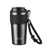 Tkk Çelik Termos Mug 630ML Koyu Gri thumbnail 1