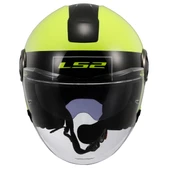 Ls2 Classy Classıc Siyah-Neon Sarı Kask Xl thumbnail 4
