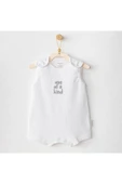Andy Wawa Bebek Romper Basic Beyaz Tulum AC25895 thumbnail 1